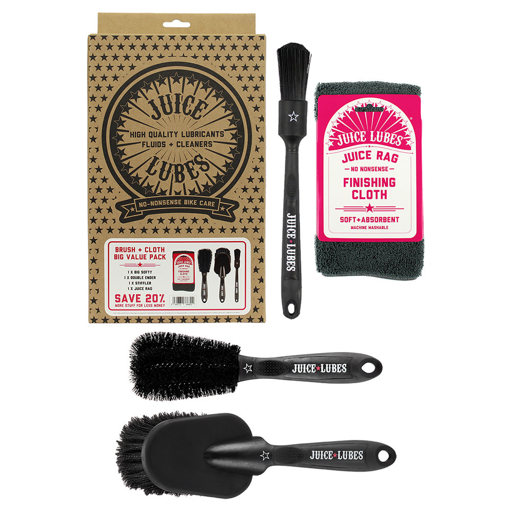 3 x Brush & Cloth Pack