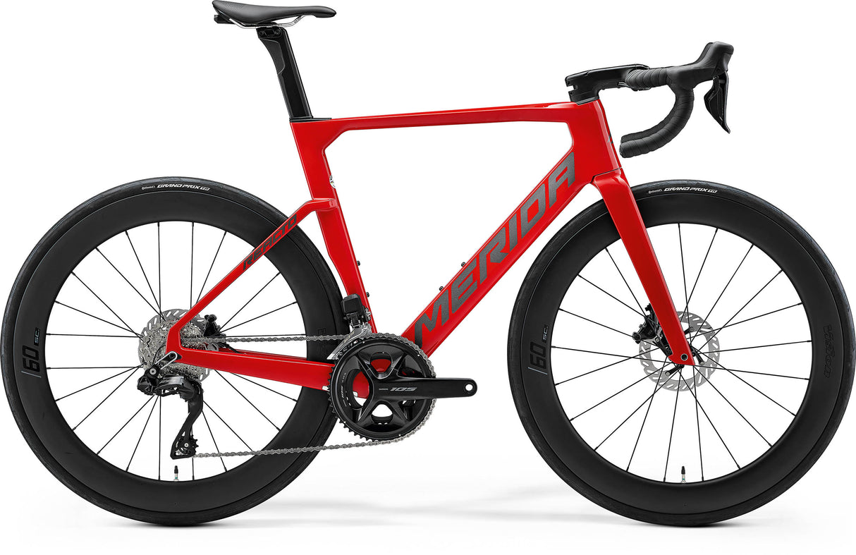 Reacto 6000 - Dark Race Red (Gunmetal Grey) - MY26