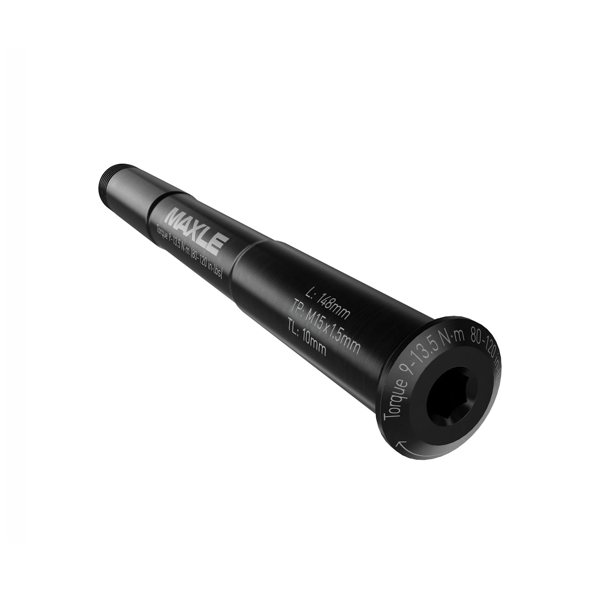 SRAM Axle Maxle Stealth Front, 15x110, Length 158mm, Thread Length 9mm, Thread Pitch M15x1.50 - Boost Compatible