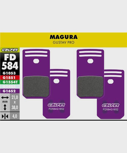 Galfer E-Bike Disc Brake Pad - Magura - Gustav Pro