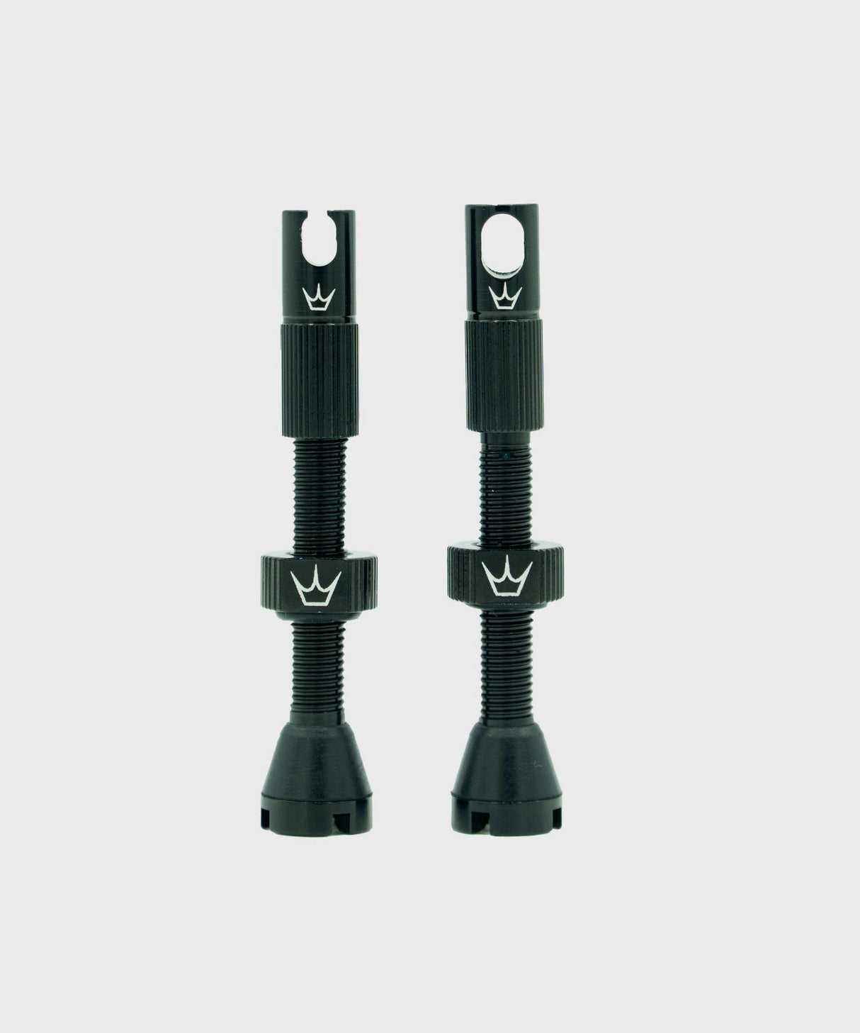 Peaty's x Chris King (MK2) Tubeless Valves 42mm Pair - black