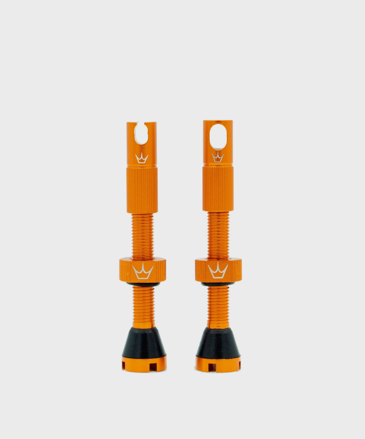 Peaty's x Chris King (MK2) Tubeless Valves 42mm Pair - Mango