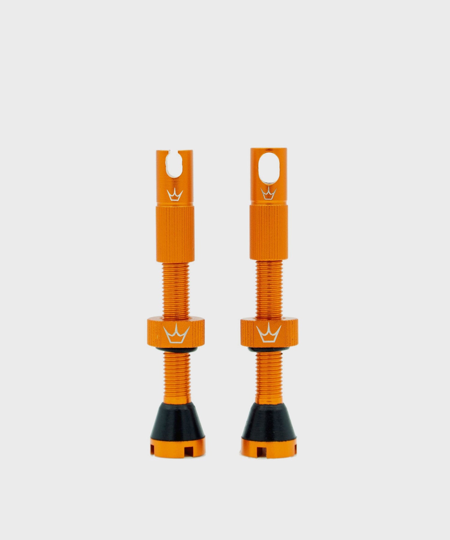 Peaty's x Chris King (MK2) Tubeless Valves 42mm Pair - Mango