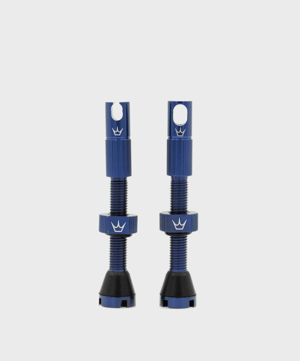 Peaty's x Chris King (MK2) Tubeless Valves 42mm Pair - Navy