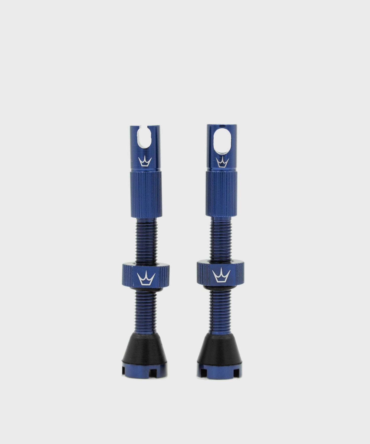 Peaty's x Chris King (MK2) Tubeless Valves 42mm Pair - Navy