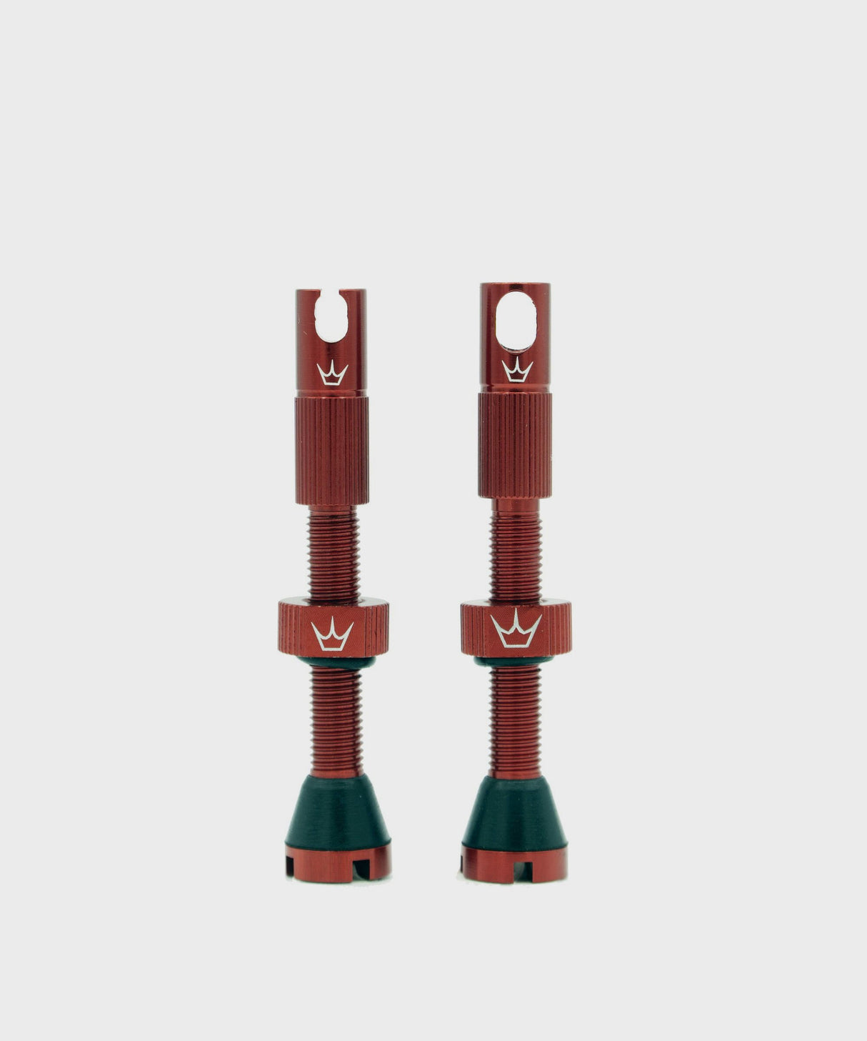 Peaty's x Chris King (MK2) Tubeless Valves 42mm Pair - Red