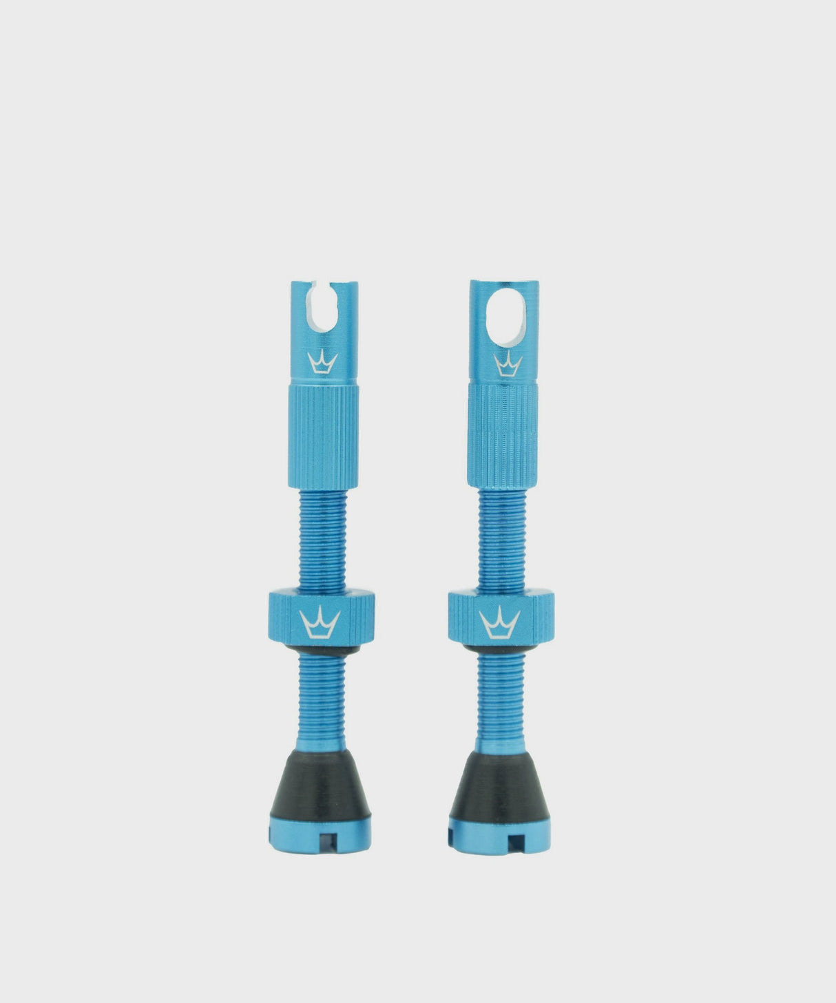 Peaty's x Chris King (MK2) Tubeless Valves 42mm Pair - Turqouise