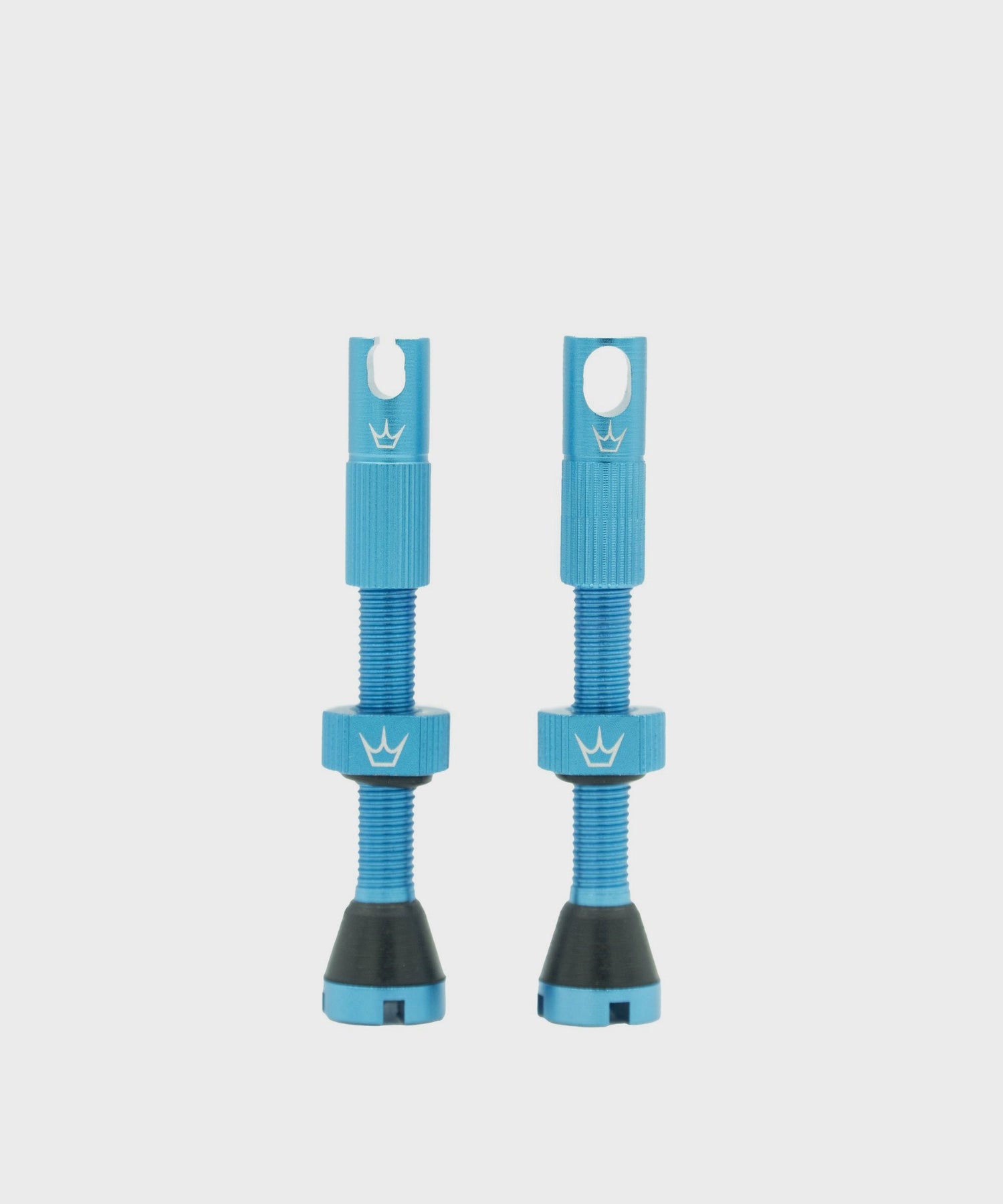 Peaty's x Chris King (MK2) Tubeless Valves 42mm Pair - Turqouise
