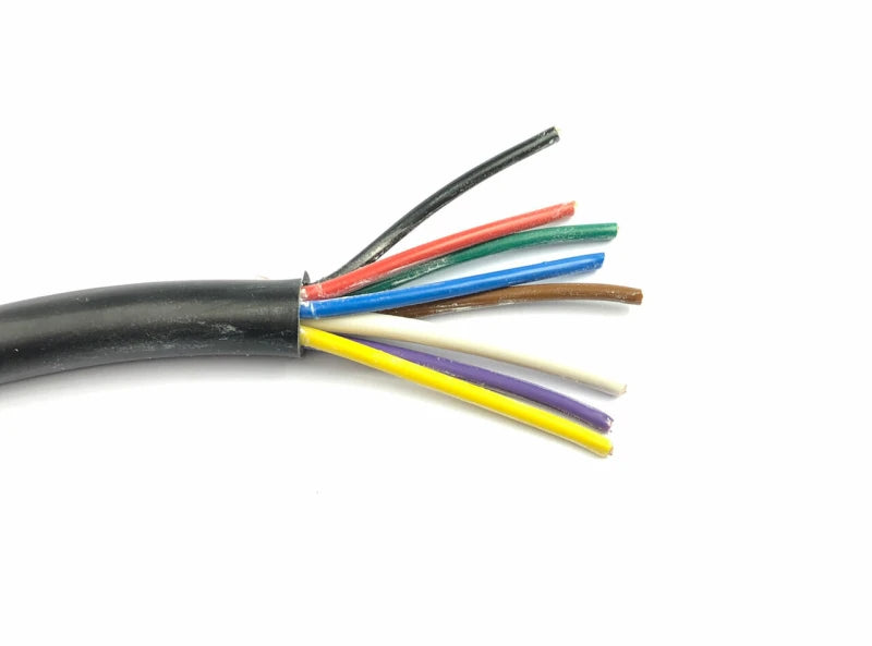 Black Towbar / Trailer Lighting Cable