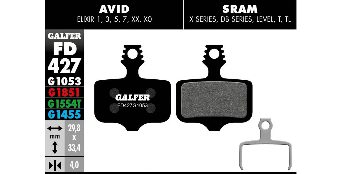 SRAM Avid Elixir XX Xo X7 X9 Brake Pads