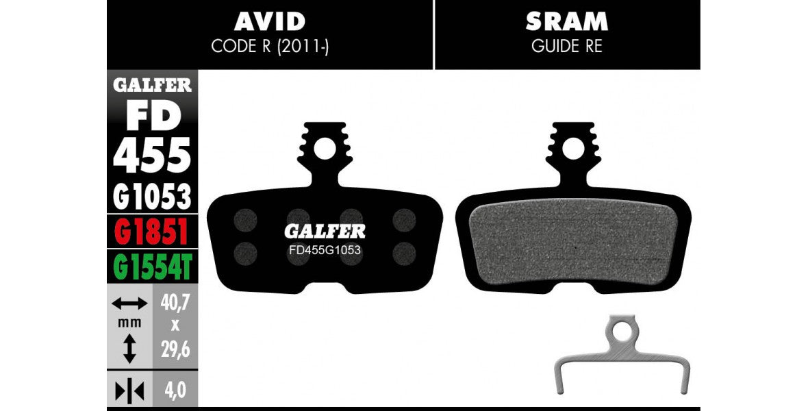 Avid Code R Brake Pads