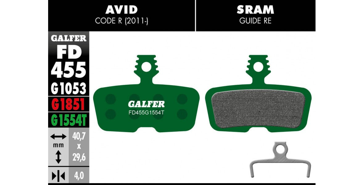 Avid Code R Brake Pads