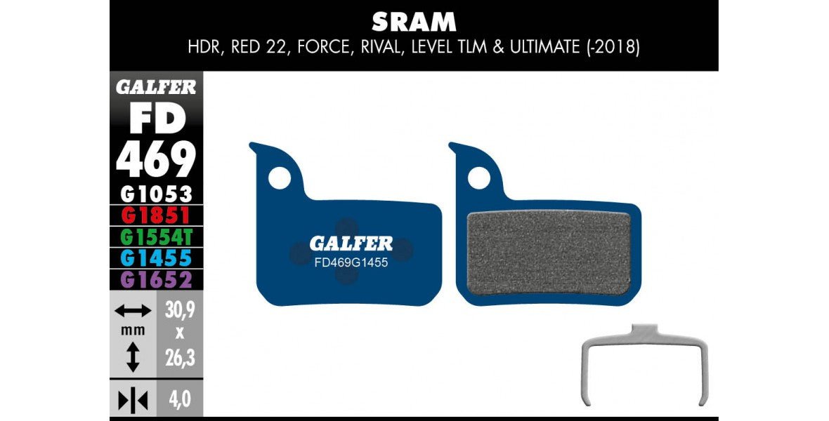 Sram Red22 HRD Road Brake Pads