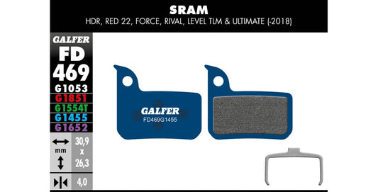 Sram Red22 HRD Road Brake Pads