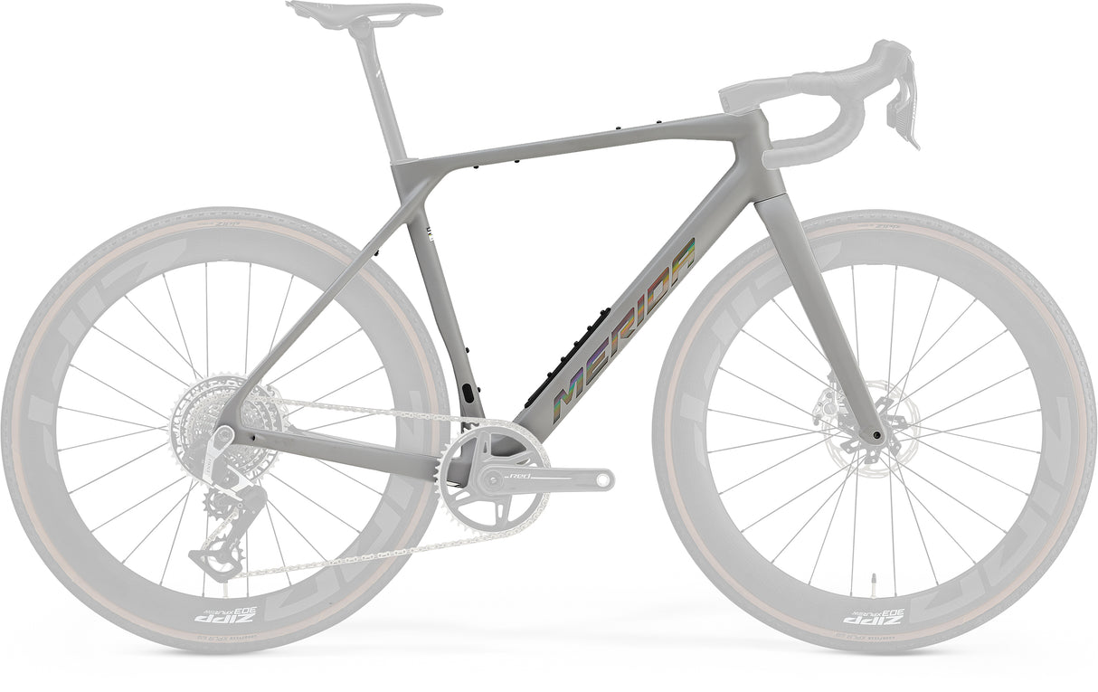 Mission 10K Frame - Silk Grey (Holo Silver)
