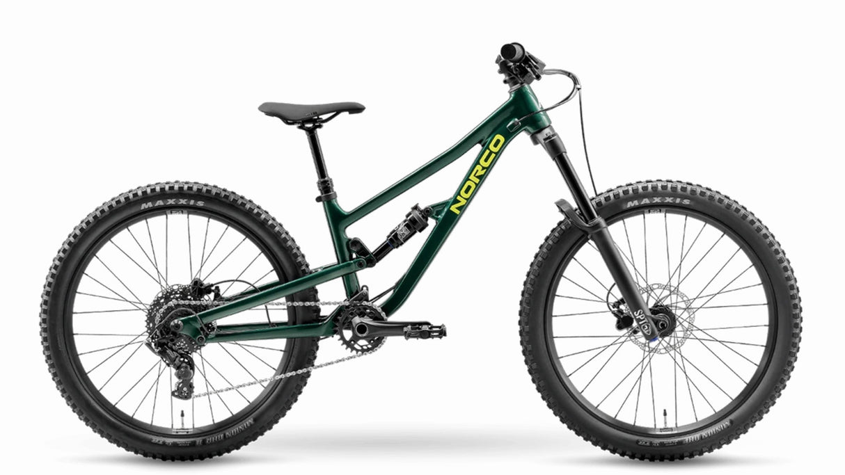 Norco Fluid FS Youth Gen 3 24 2026 - Dark Green (backorder for may delivery!)