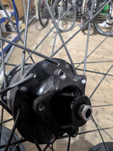 Halo Devaura 32 spoke front wheel with 135mm QR 6 bolt SP Dynamo hub NOS