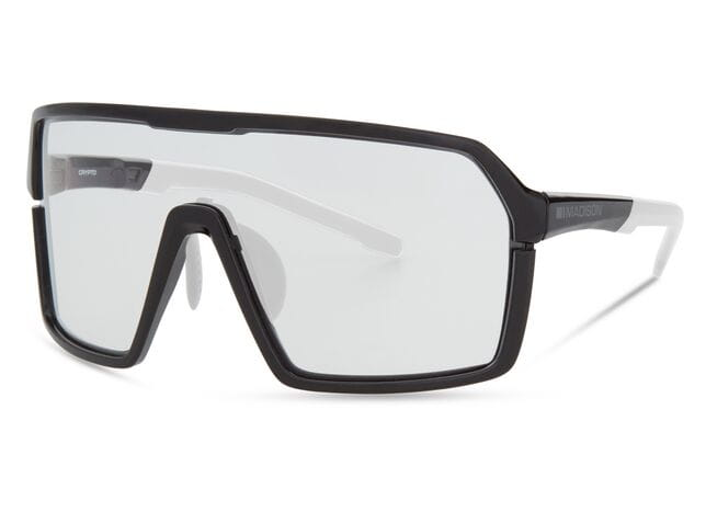 Crypto Gloss Black Sunglasses - Clear Lens