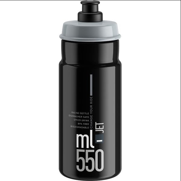 Jet Biodegradable black grey logo 550 ml