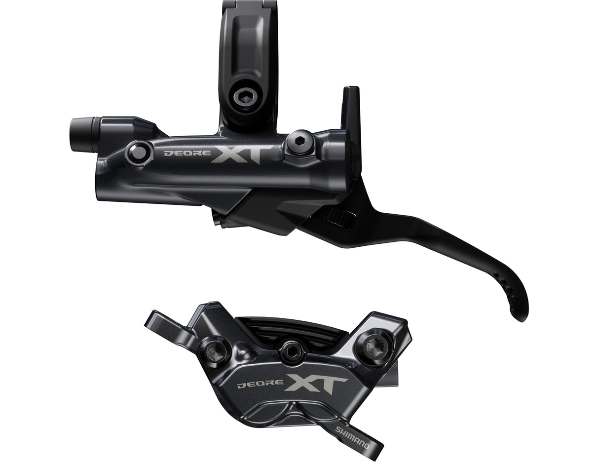BR-M8220/BL-M8200 XT 4 pot bled brake lever/post mount calliper