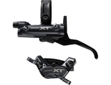 BR-M8220/BL-M8200 XT 4 pot bled brake lever/post mount calliper