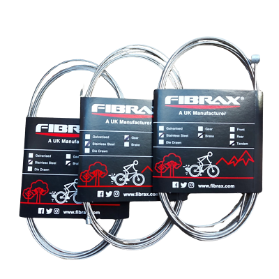Fibrax Stainless Tandem Cables 3050mm