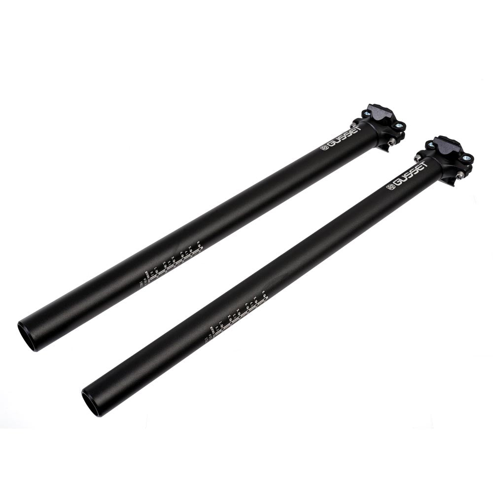 Gusset Lofty Seatpost - Black